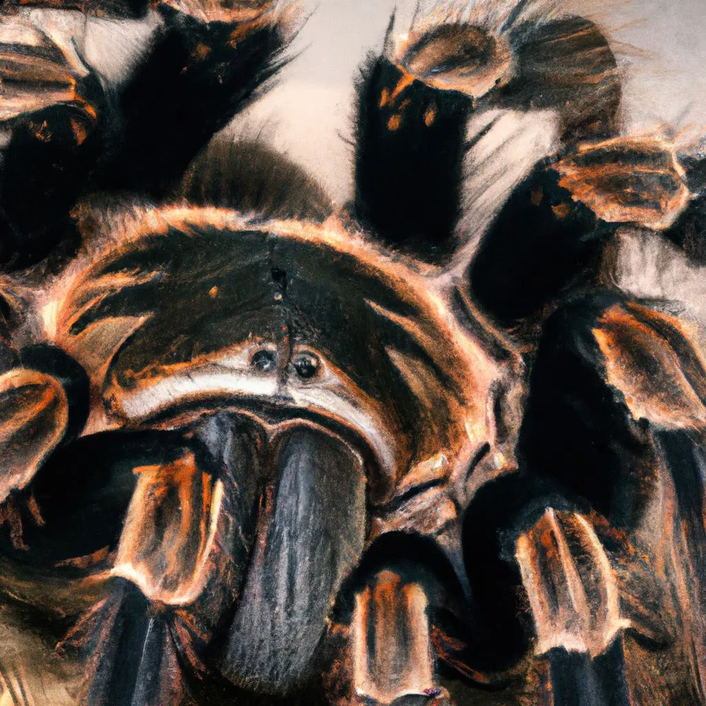 19488 tarantula molting