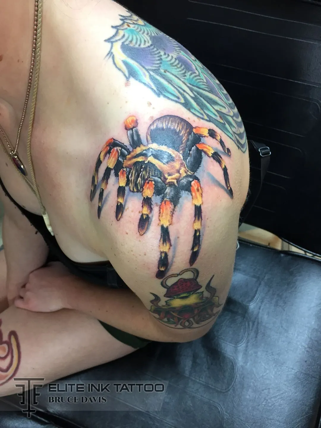 19545 traditional tarantula tattoo
