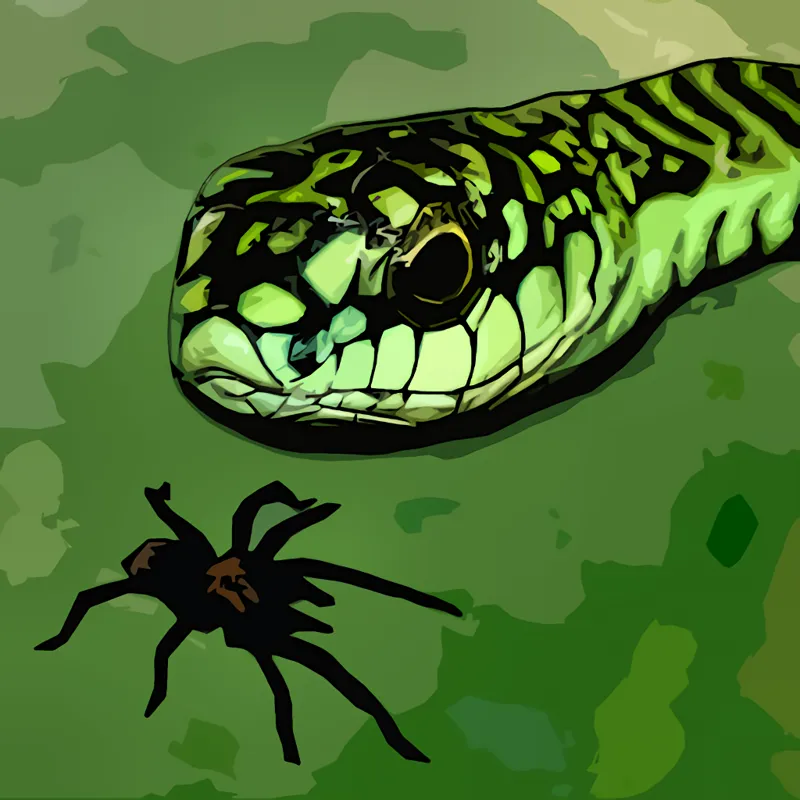 19556 tarantula close up
