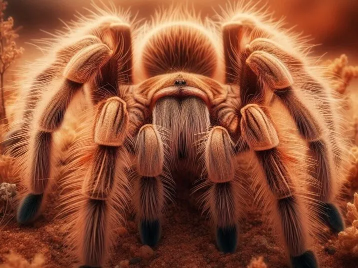 19587 blondi tarantula size